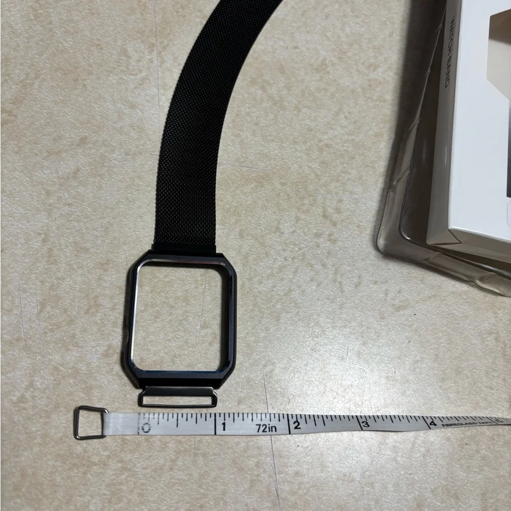 NWT Classic Black Mesh Smart Watch Band